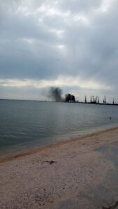 Взрывы в Бердянске военные рф оправдывают своей “неосторожностью”