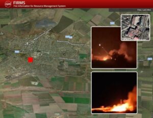ЗСУ знищили в окупованому Токмаку ворожий склад боєприпасів