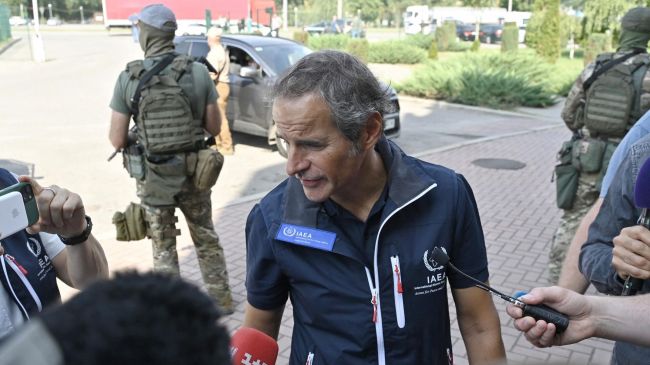 Зеленский рассказал, что пошло "не по плану" во время визита МАГАТЭ на Запорожскую АЭС