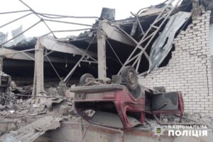 Последствия ночных ракетных ударов по Запорожью и Запорожскому району (ФОТО)