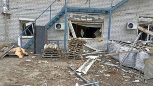 Последствия ракетных ударов по Запорожью: фото