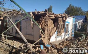 Армия россии накрыла огнём посёлки в Запорожской области