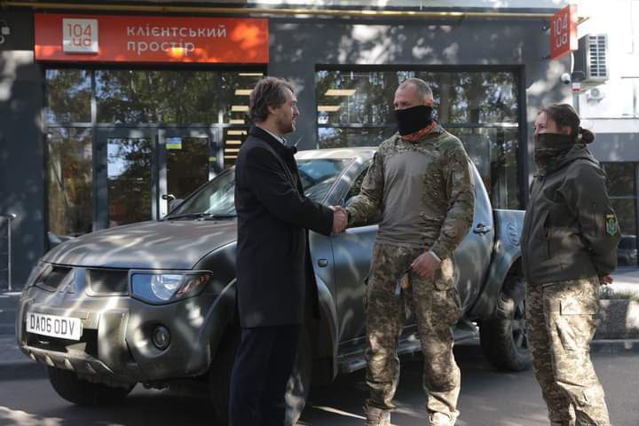 “Запоріжгаз” відправив першу автівку на передову