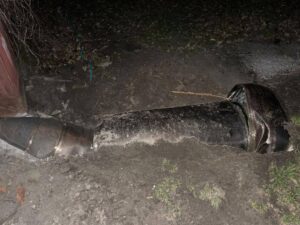В Запорожье начали эвакуацию людей, возле чьих домов упала ракета