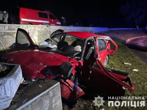 Полиция расследует в Запорожье ДТП с тремя погибшими. ФОТО