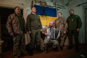 Рядом с Гуляйполем бойцы ВСУ исполнили колядки