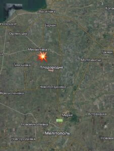 Жителі Михайлівки під Мелітополем повідомляють про вибухи