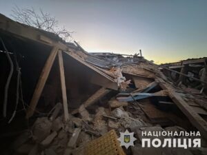 В полиции показали последствия ракетных ударов по Запорожской области. ФОТО