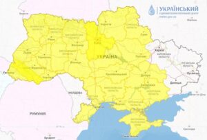 По Запорожской области синоптики объявили штормовое предупреждение