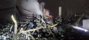 Враг атаковал ночью Запорожье ракетами С-300: поврежден объект инфраструктуры. ВИДЕО