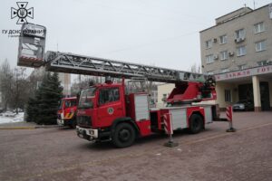 Запорожские спасатели получили немецкую технику для ликвидации чрезвычайных ситуаций