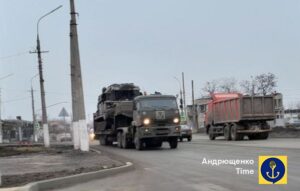 На границе Запорожской области скопление вражеской военной техники. ФОТО