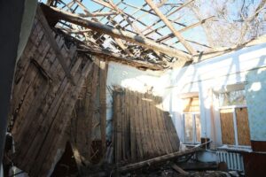 Орехов Запорожской области пострадал от российских обстрелов. ФОТО