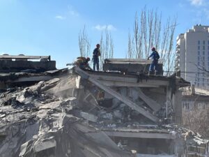 Ракетный удар по Запорожью забрал жизни мирных запорожцев