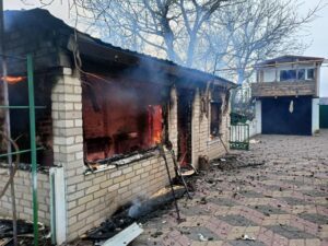 Оккупанты выпустили снаряды по населенному пункту в Запорожской области. ФОТО
