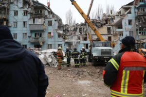 На место трагедии в Запорожье приехали представители ООН. ФОТО
