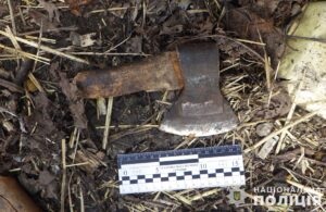 Наркоман зарубил топором односельчанина в Запорожской области. ФОТО