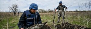 Саперы обезвредили в Запорожской области остатки вражеского снаряда