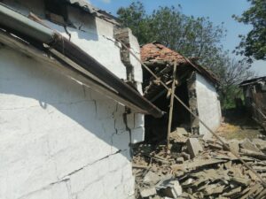 Фото последствий ночной ракетной атаки по Запорожской области 19 мая