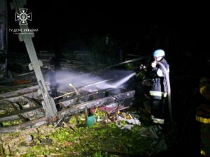 Из-за обстрелов со стороны оккупантов в Запорожской области возникло три пожара