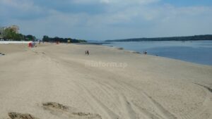 Как сейчас выглядит река Днепр в Запорожье. ФОТО