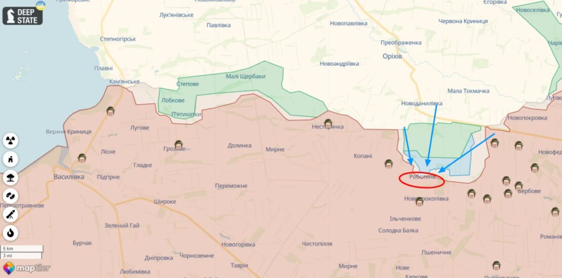 ВСУ имеют успех в Запорожской области, - Маляр