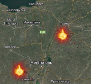 Возле Мелитополя и Акимовки звучат взрывы: подробности