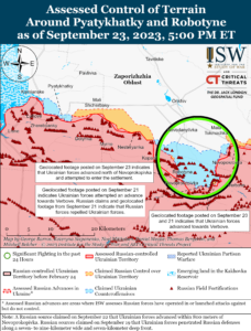 Українські війська заходять в Запорізьку область все глибше – ISW