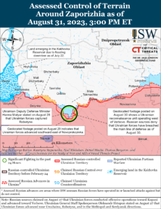 На Запорожском направлении ВСУ продвинулись вперед, – ISW