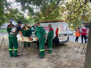 Ликвидация последствий утреннего удара по Запорожью продолжится в выходные