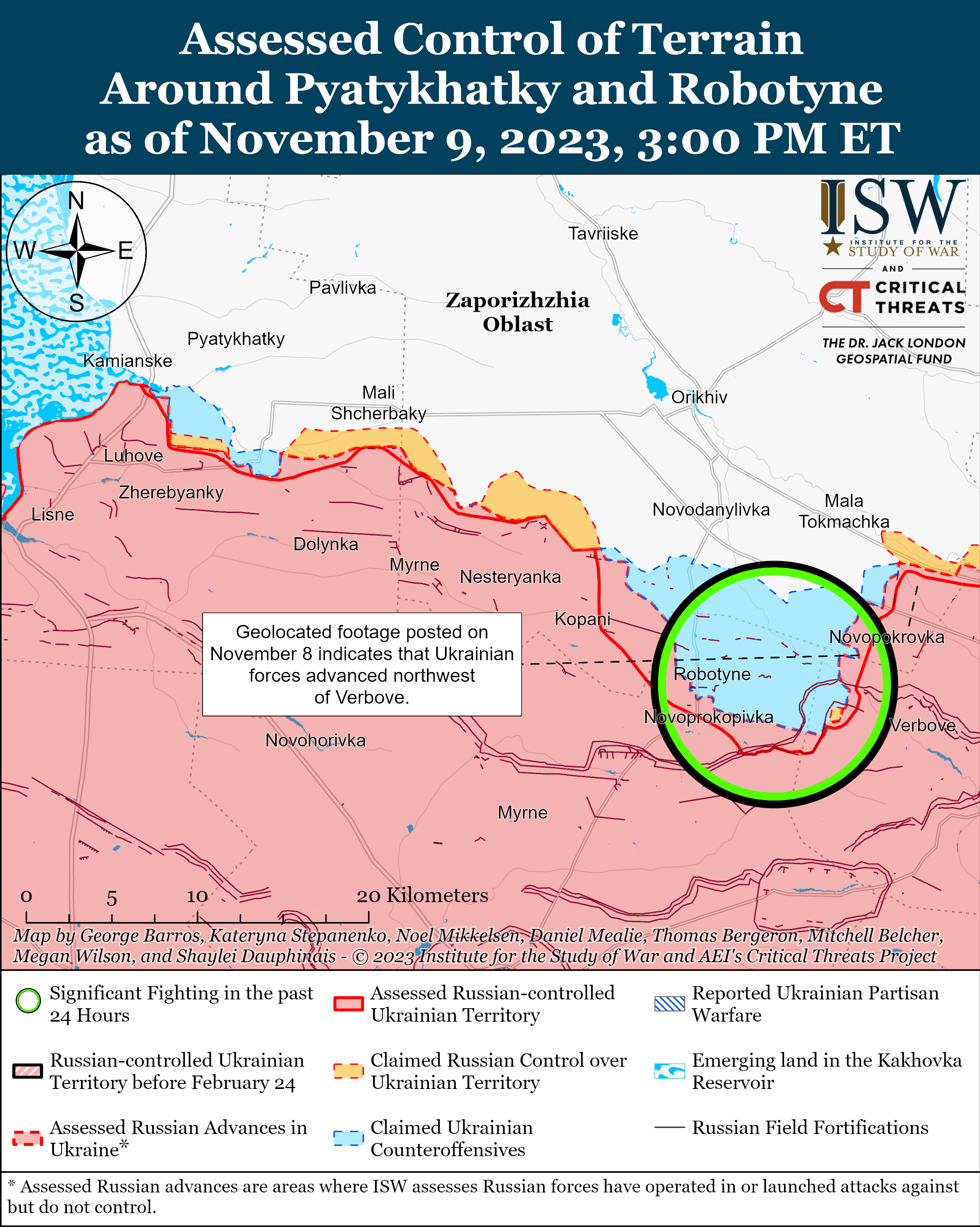 Карти боїв ISW