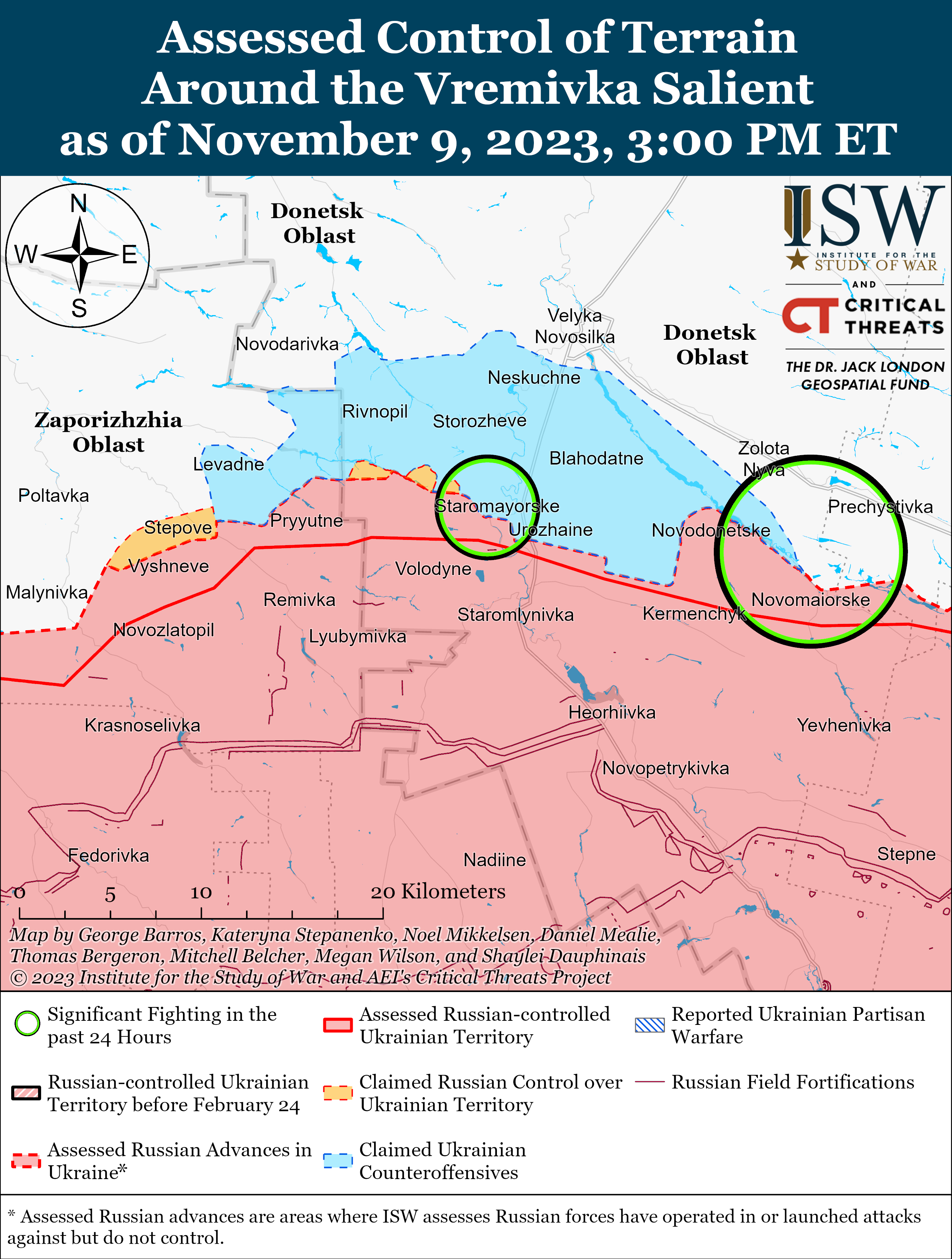 Карти боїв ISW