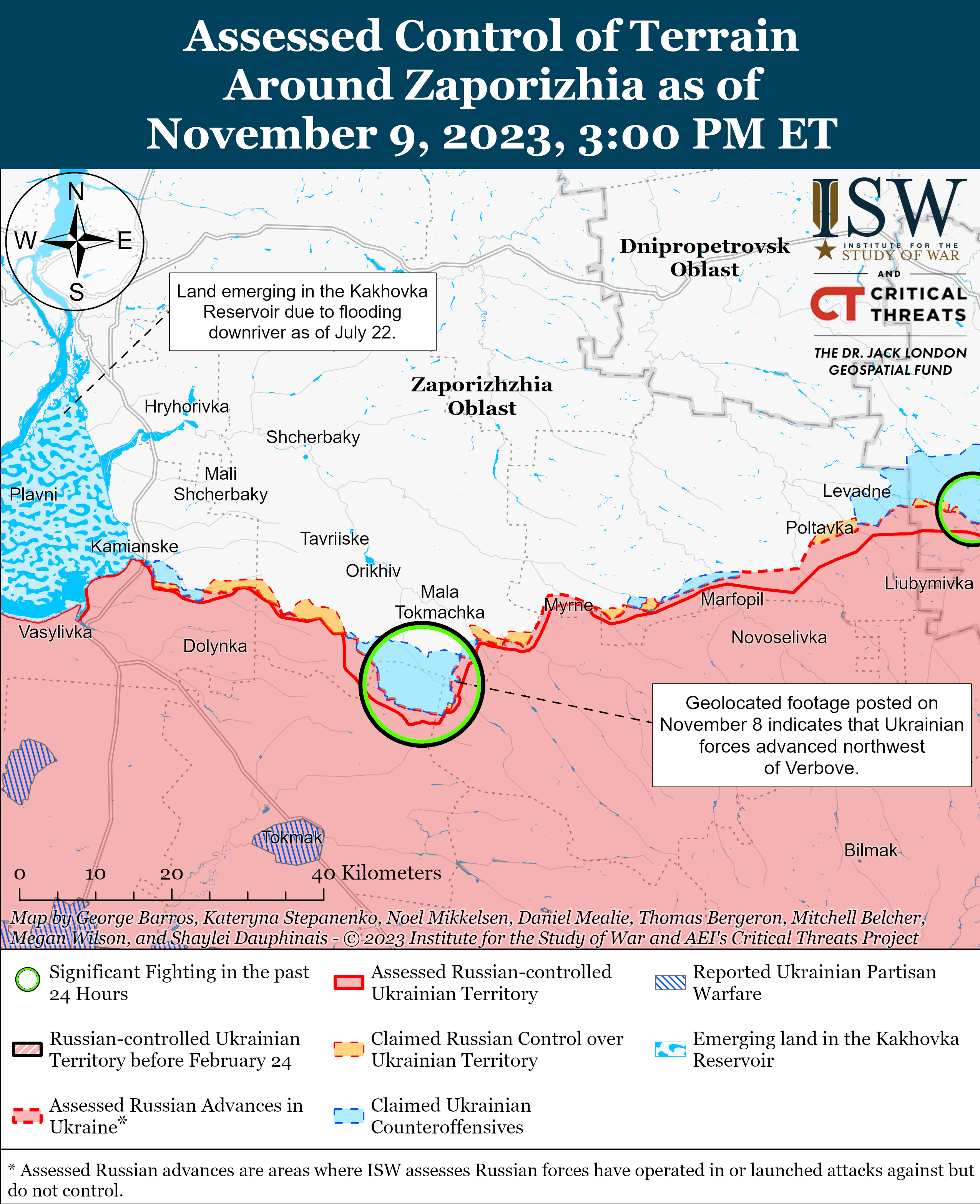 Карти боїв ISW