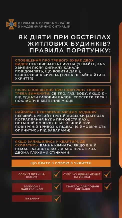 Правила порятунку