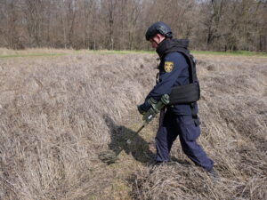 В Запорожье саперы уничтожили боеприпасы после обстрелов, – ГСЧС