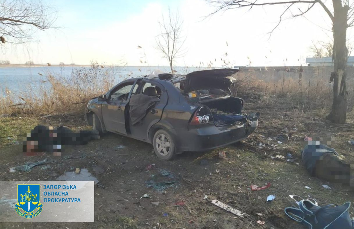 Від обстрілу берега Дніпра в Запорізькому районі загинуло двоє рибалок
