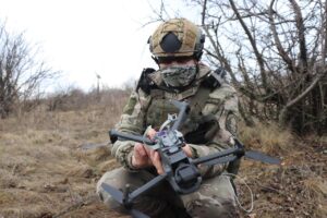 На Запорожском направлении пограничники попали в позицию российского пулеметчика (ВИДЕО)