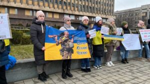 У Запоріжжі пройшла шоста акція за демобілізацію військових (ФОТО)