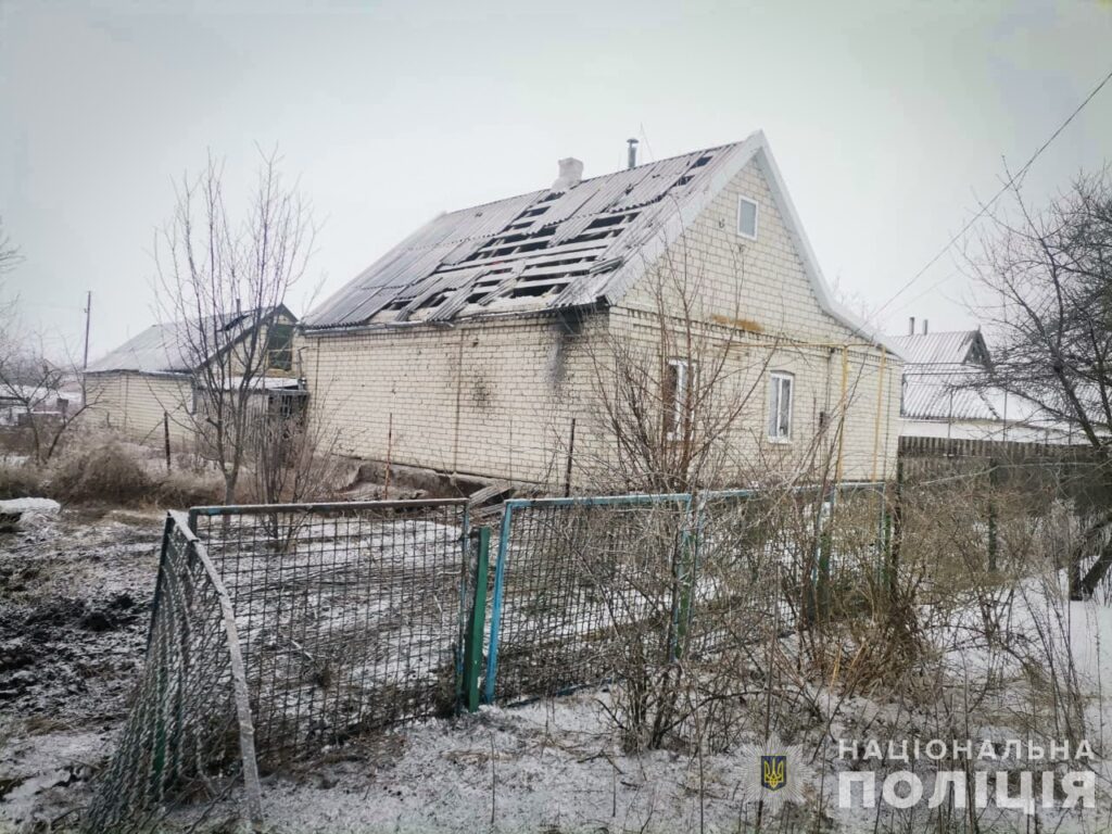 Обстріл Запорізької області 12 січня