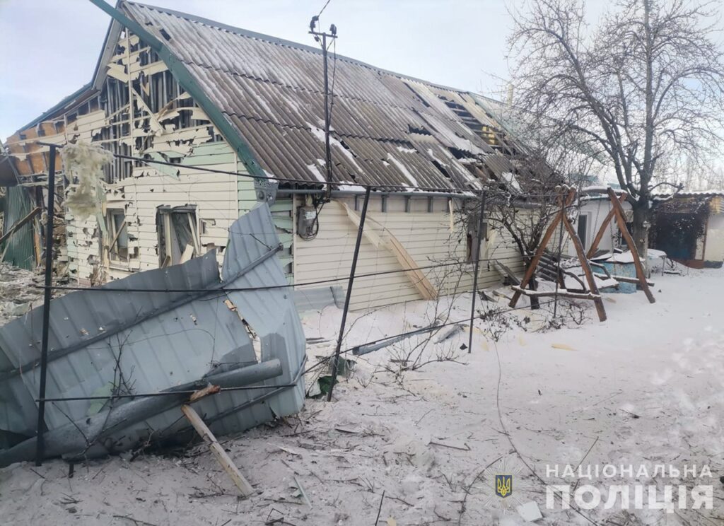 Наслідки обстрілу в Запорізькій області 22 січня