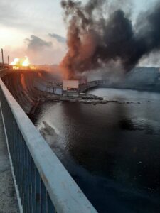 На відновлення ДніпроГЕС у Запоріжжі потрібні роки: Укргідроенерго