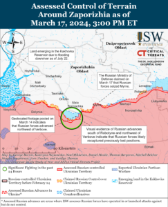 Росіяни захопили ще одне село в Запорізькій області, – ISW