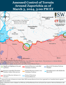 Россияне сообщают о минировании Работиного украинскими войсками, – ISW