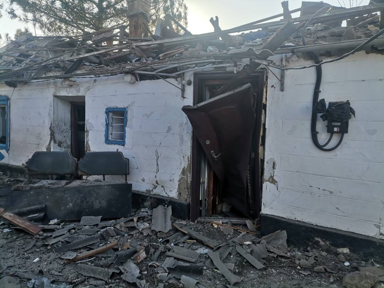 Атака на Запорізьку область 17 квітня