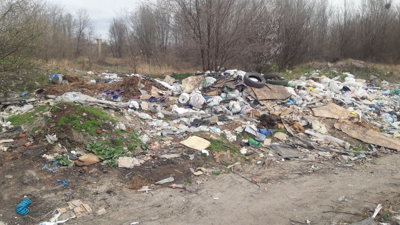 У Запоріжжі виявили незаконне сміттєзвалище