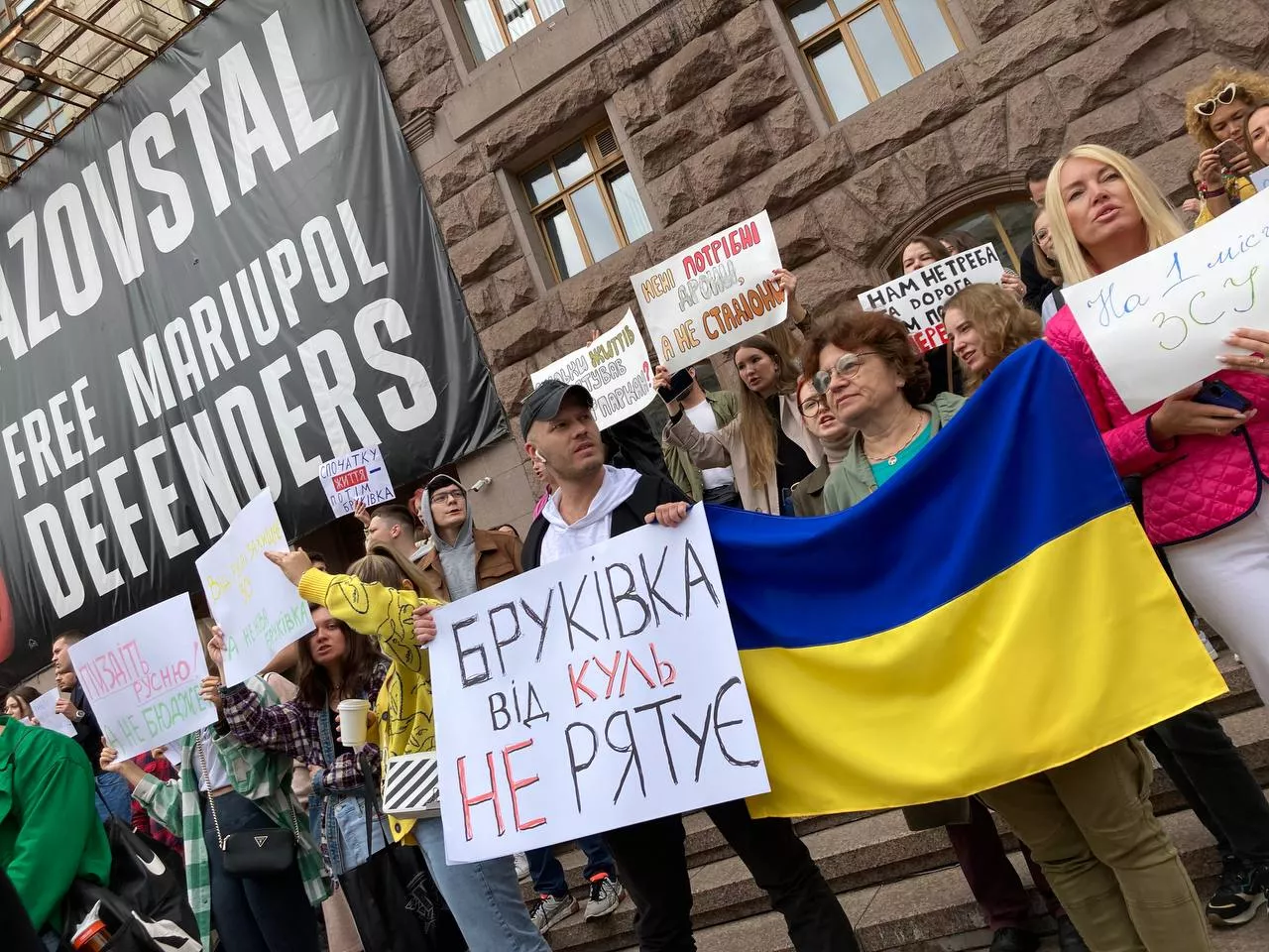 Скандал з бруківкою в Запоріжжі