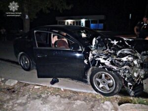 У Запоріжжі нетверезий водій врізався в іншу автівку (ФОТО)