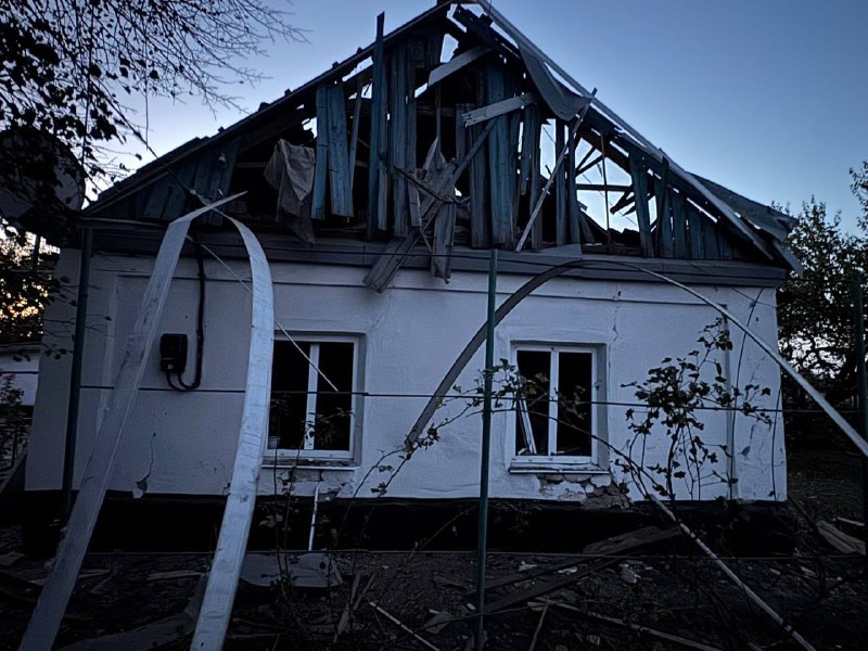 Наслідки обстрілу Запорізької області з 4 на 5 жовтня.