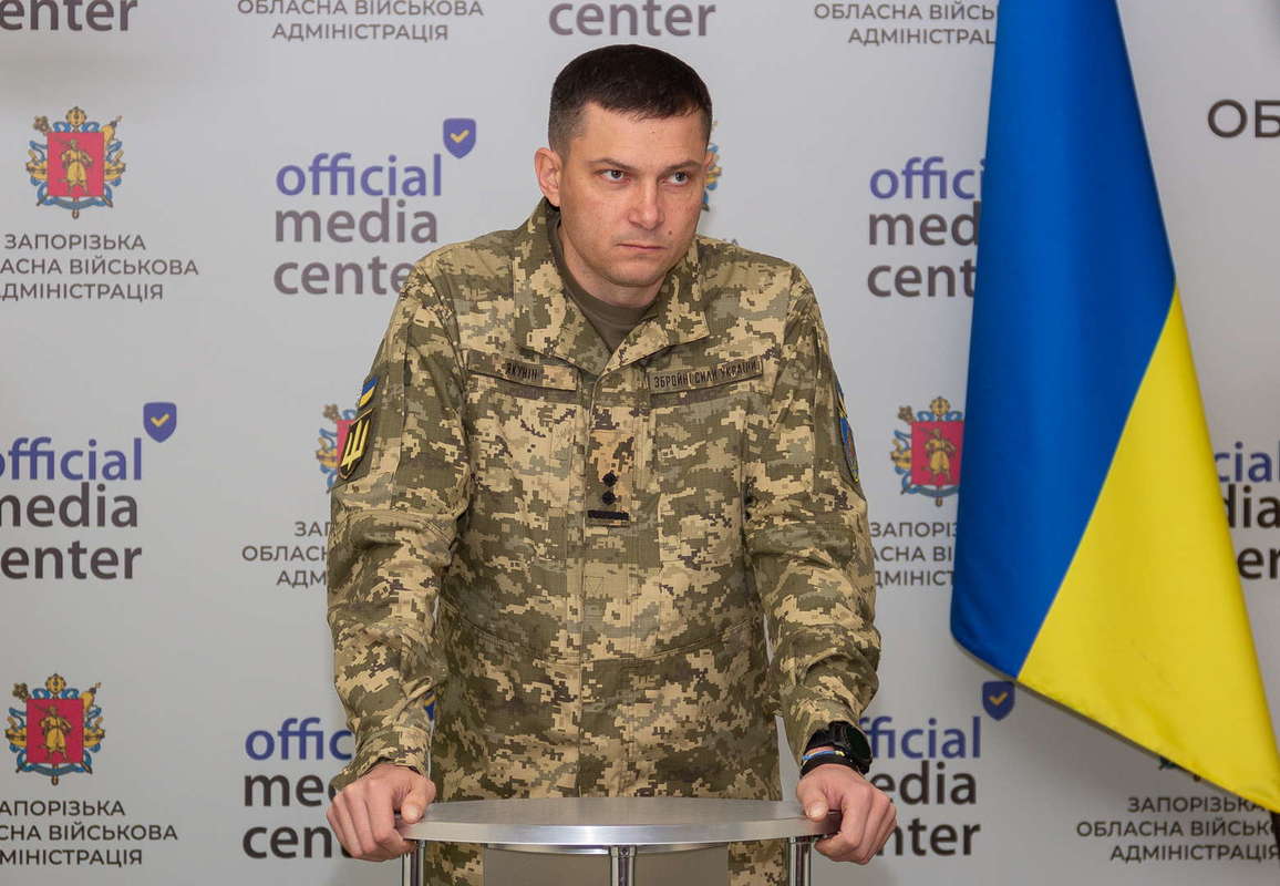 Начальник сектору мобілізаційно-оборонної роботи Запорізького ОТЦК та СП Андрій Якунін