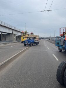 В Запорожье возобновили движение электротранспорта через ДнепроГЭС